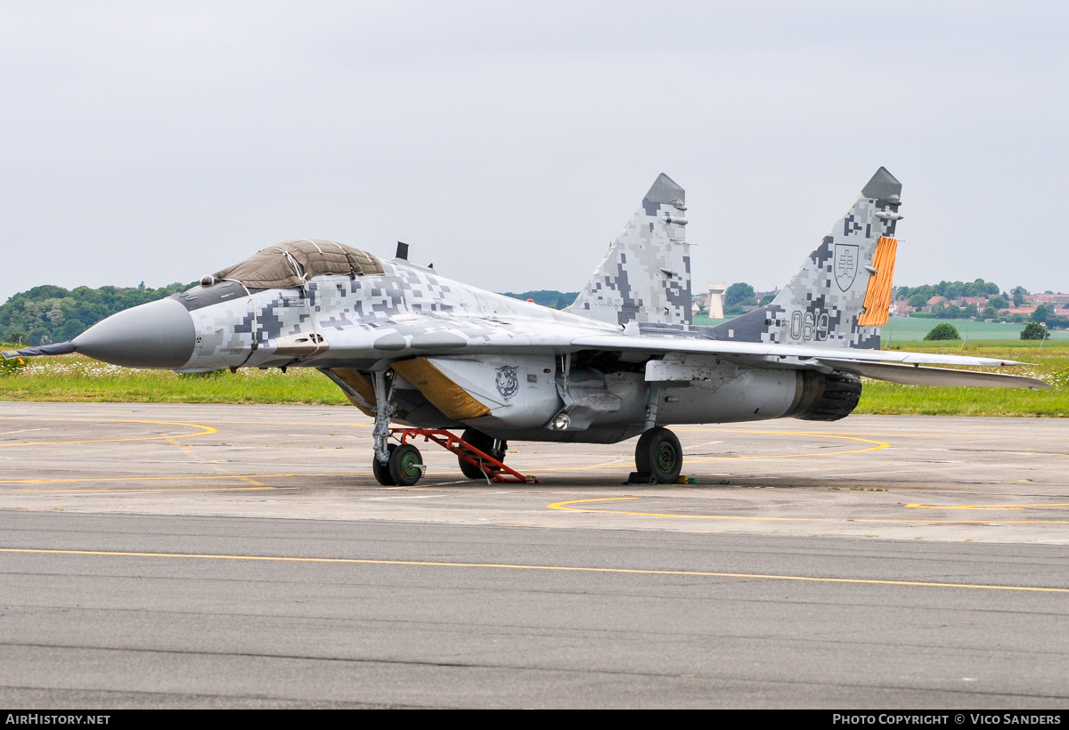 Aircraft Photo of 0619 | Mikoyan-Gurevich MiG-29AS (9-12A) | Slovakia - Air Force | AirHistory.net #855944