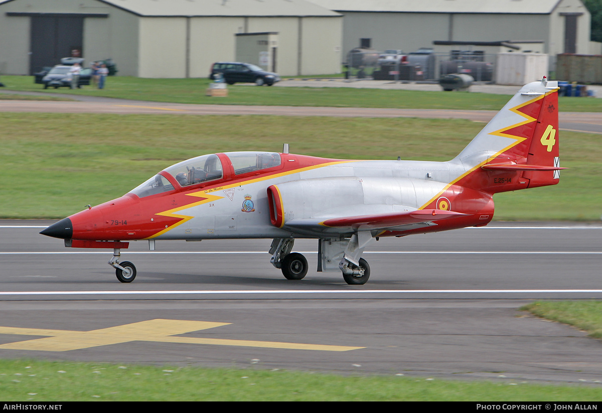 Aircraft Photo of E.25-14 | CASA C101EB Aviojet | Spain - Air Force | AirHistory.net #855967