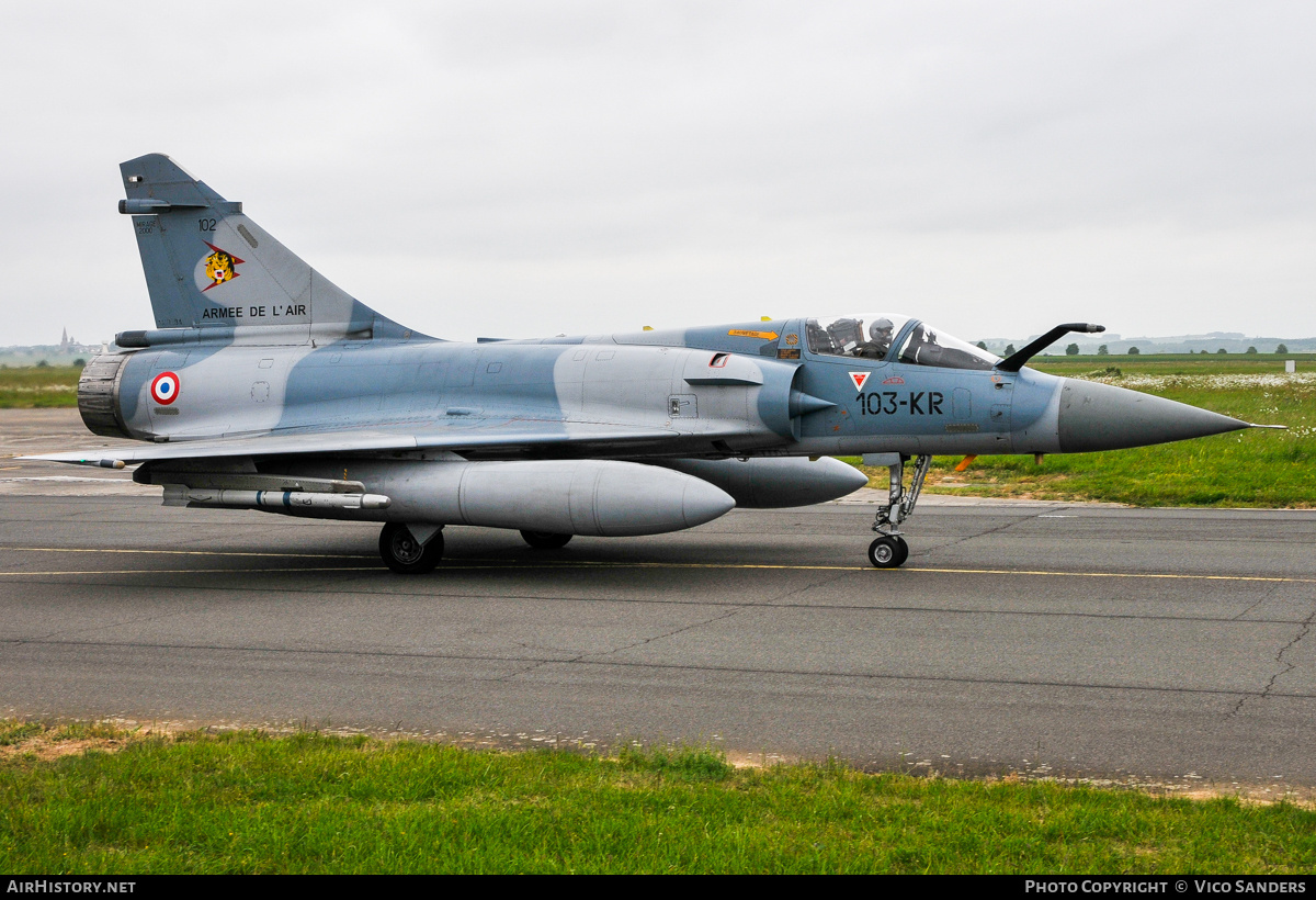 Aircraft Photo of 102 | Dassault Mirage 2000C | France - Air Force | AirHistory.net #855969