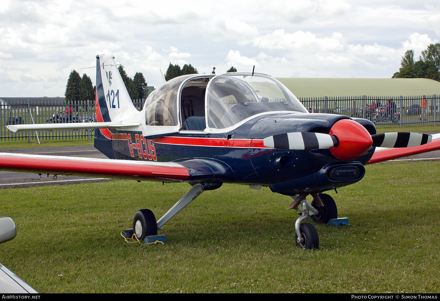 Aircraft Photo of G-BCUS | Scottish Aviation Bulldog 120 | AirHistory.net #856053