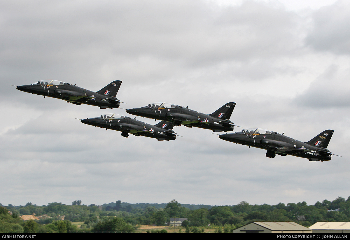 Aircraft Photo of XX170 | Hawker Siddeley Hawk T.1 | UK - Navy | AirHistory.net #856065