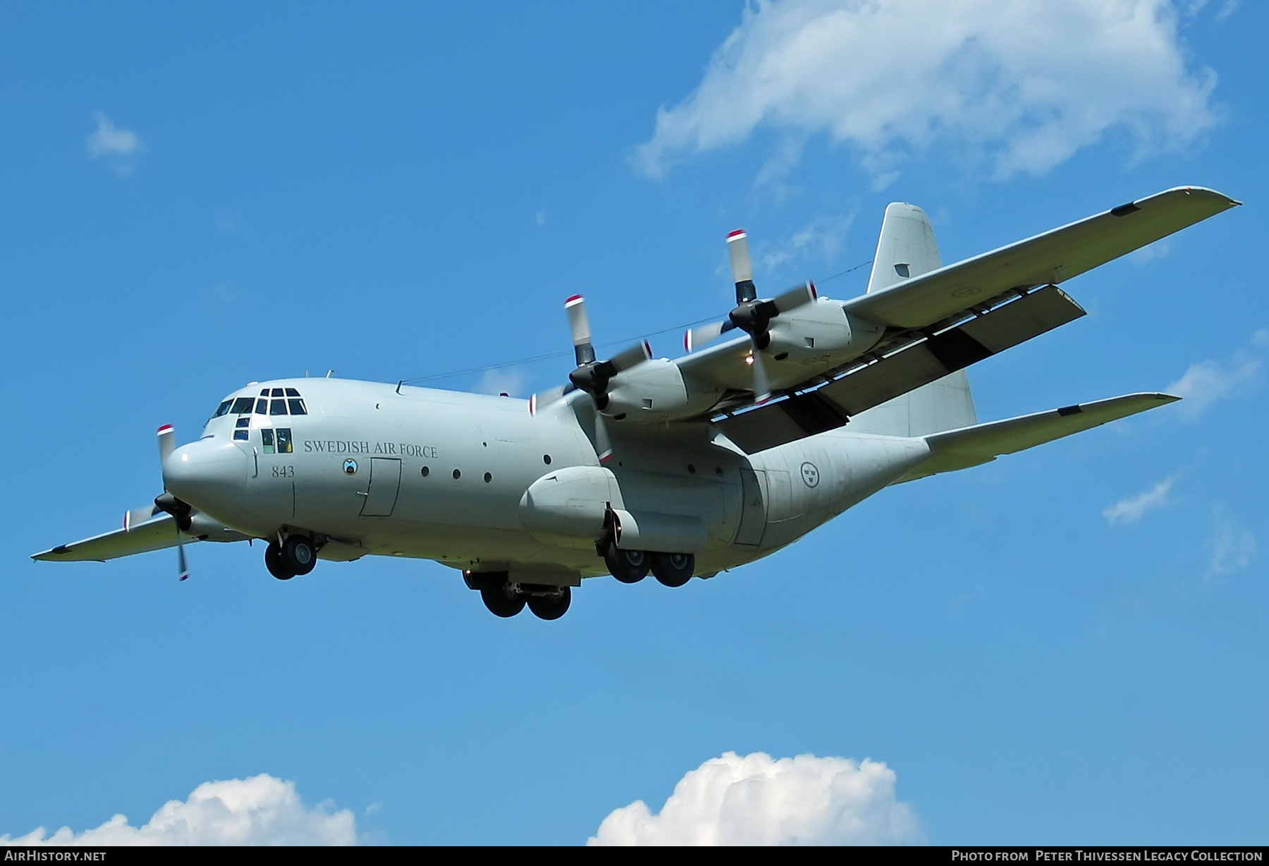 Aircraft Photo of 84003 / 843 | Lockheed Tp84 Hercules | Sweden - Air Force | AirHistory.net #856072