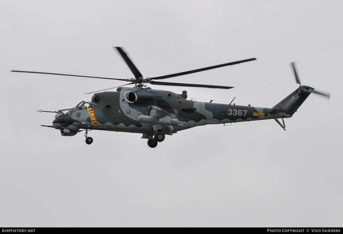 Aircraft Photo of 3367 | Mil Mi-35 | Czechia - Air Force | AirHistory.net #856076