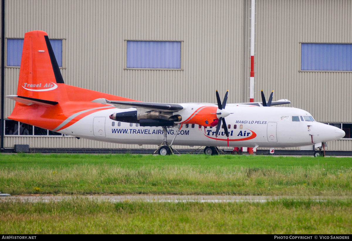 Aircraft Photo of P2-TAE | Fokker 50 | Travel Air | AirHistory.net #856135