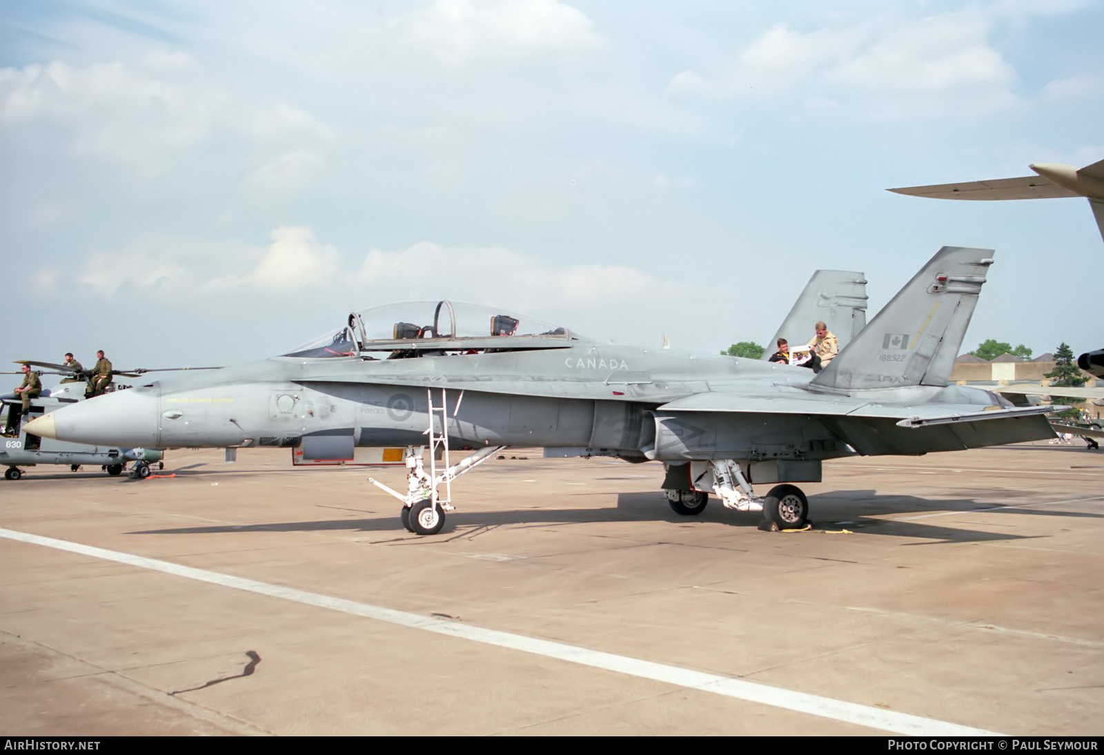 Aircraft Photo of 188922 | McDonnell Douglas CF-188B Hornet | Canada - Air Force | AirHistory.net #856175