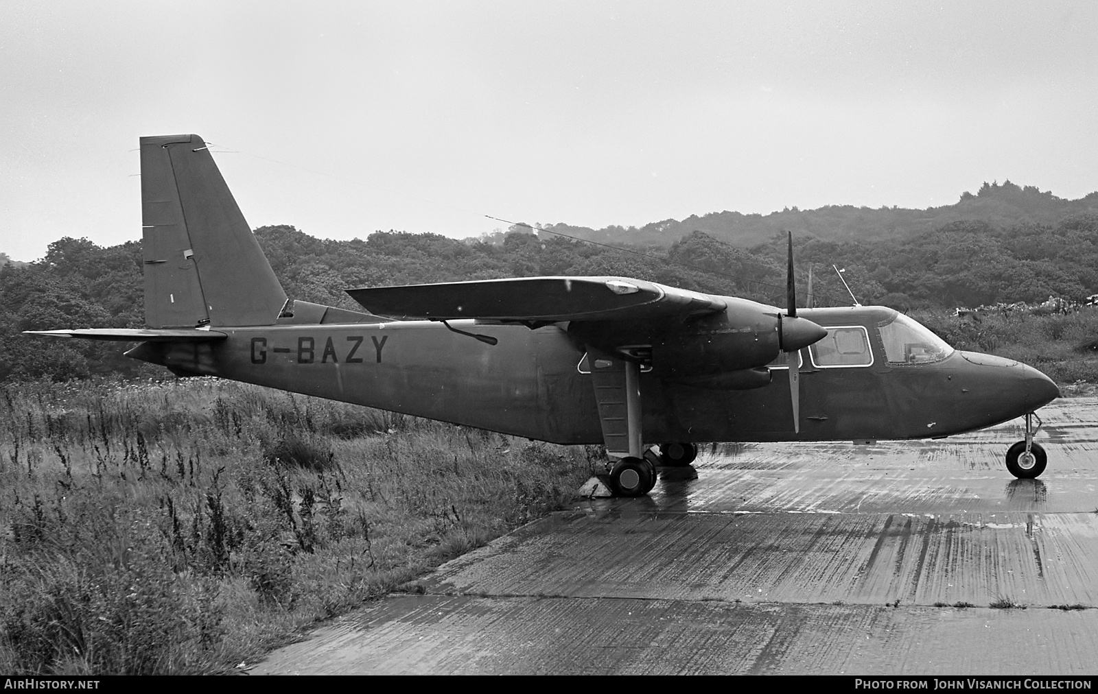Aircraft Photo of G-BAZY | Britten-Norman BN-2A-8 Islander | AirHistory.net #856178
