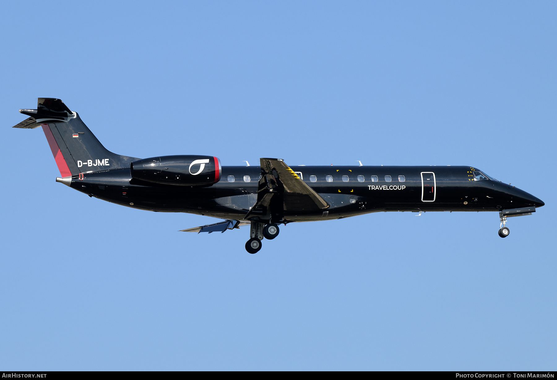 Aircraft Photo of D-BJME | Embraer ERJ-135ER (EMB-135ER) | Travelcoup | AirHistory.net #856179