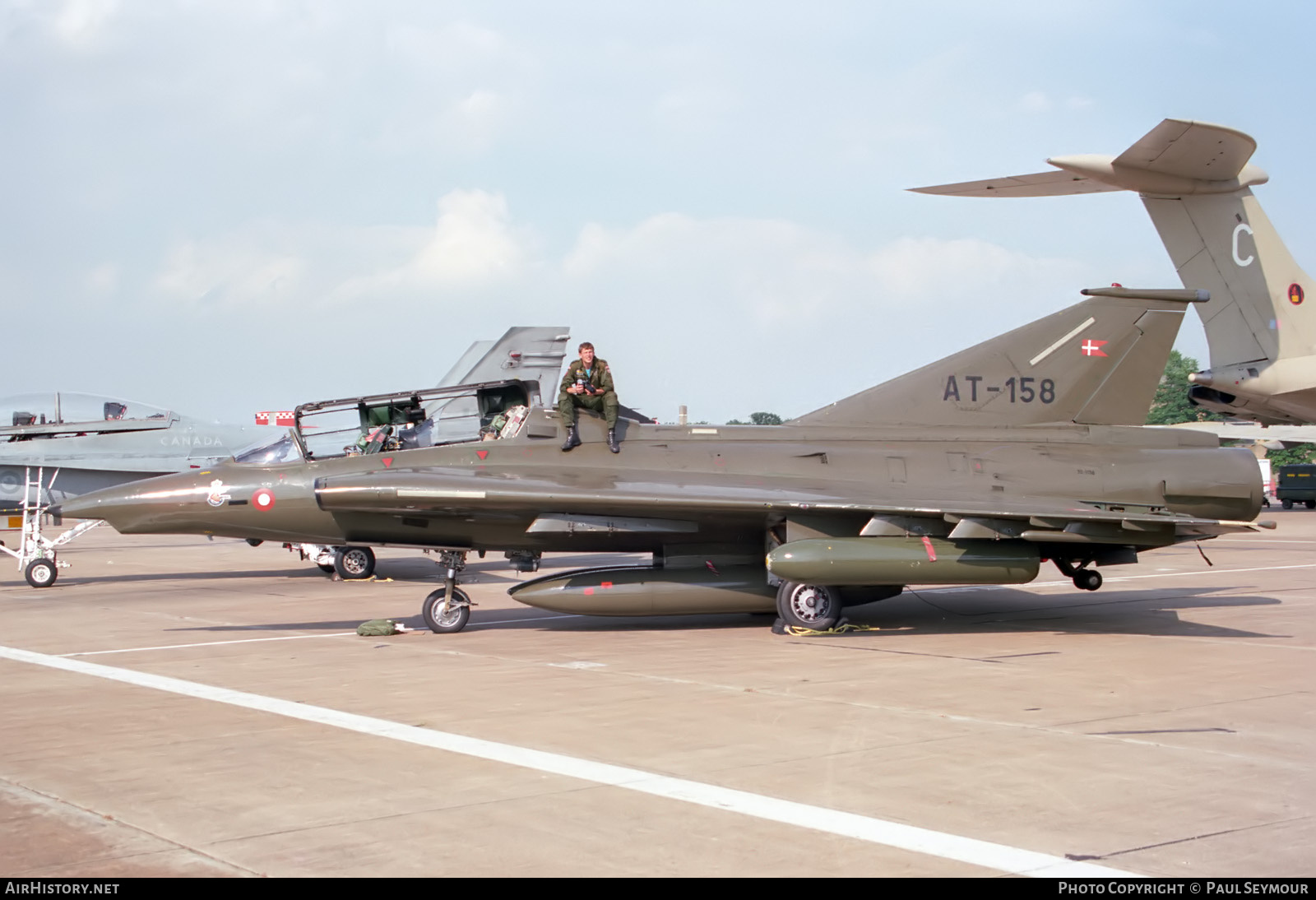 Aircraft Photo of AT-158 | Saab TF-35 Draken | Denmark - Air Force | AirHistory.net #856184