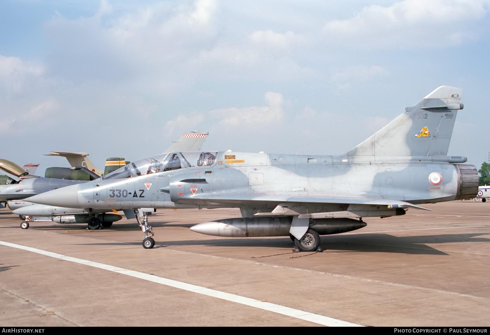 Aircraft Photo of 502 | Dassault Mirage 2000B | France - Air Force | AirHistory.net #856192