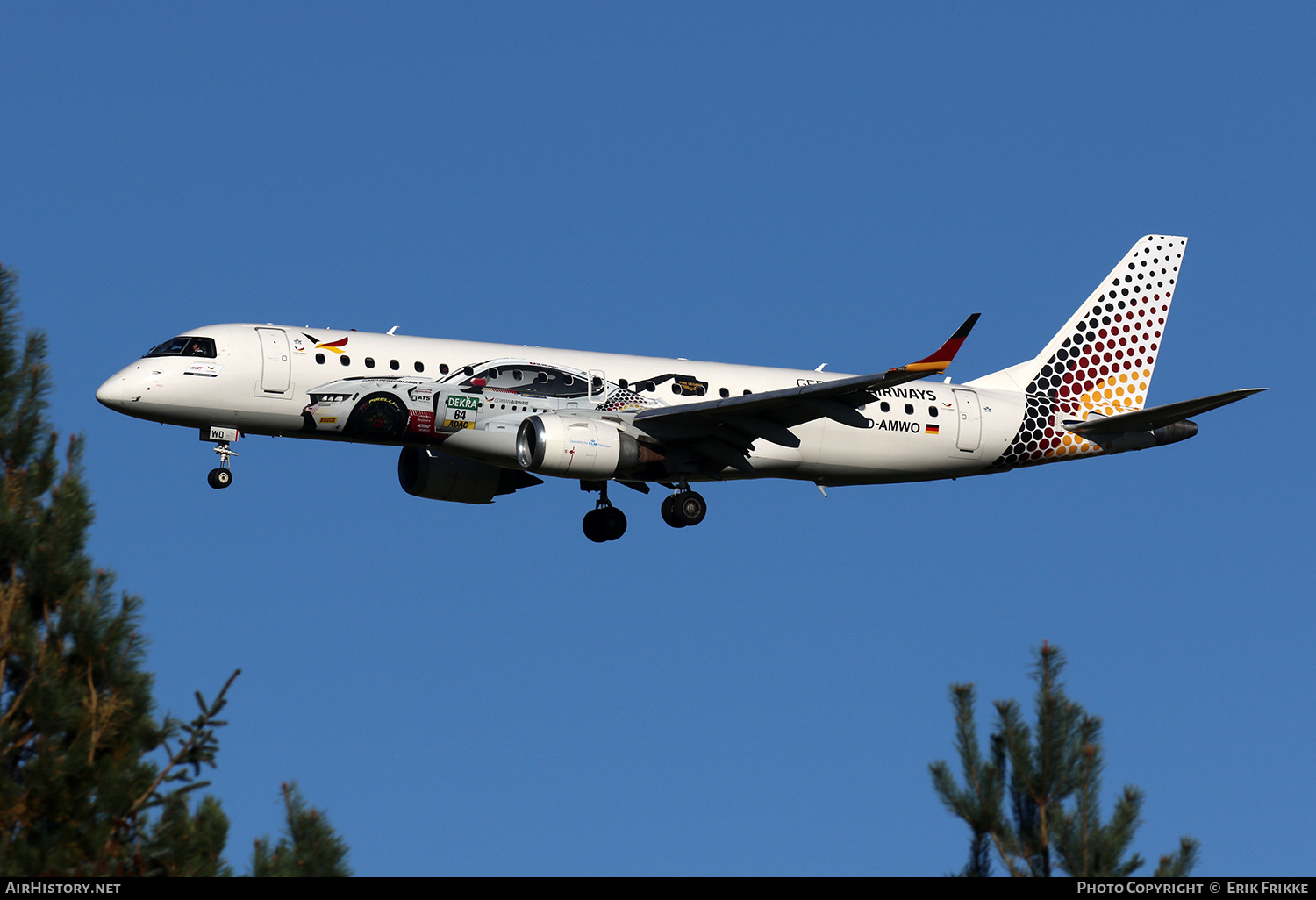 Aircraft Photo of D-AMWO | Embraer 190AR (ERJ-190-100IGW) | German Airways | AirHistory.net #856263