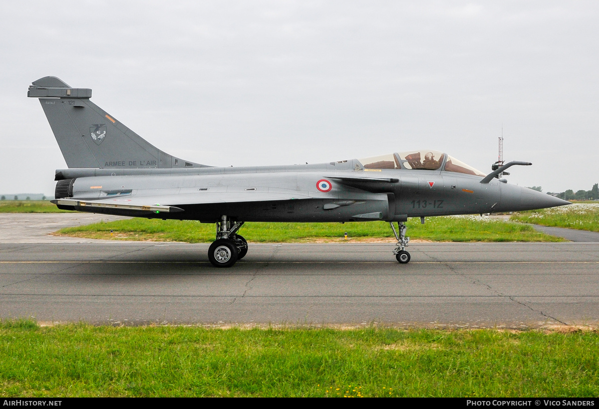 Aircraft Photo of 121 | Dassault Rafale C | France - Air Force | AirHistory.net #856268