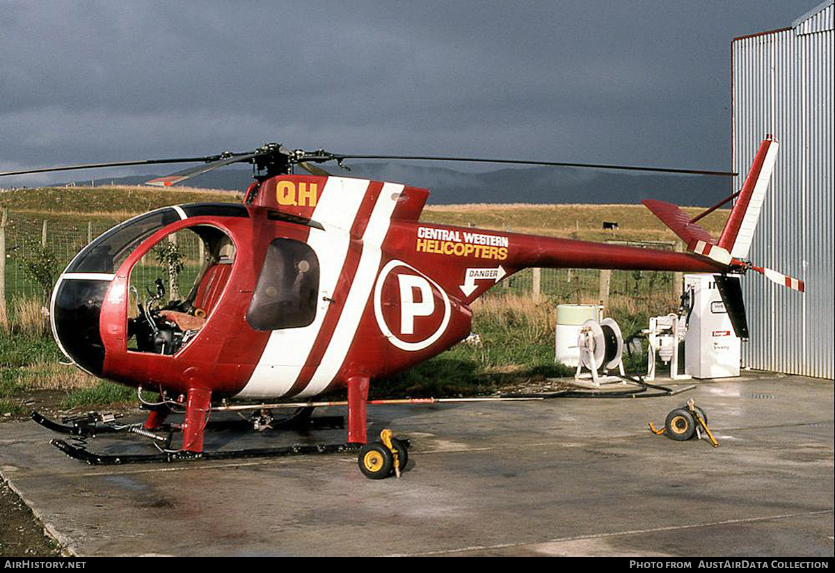 Aircraft Photo of ZK-HQH / QH | Hughes 500C (369HS) | Central Western Helicopters | AirHistory.net #856422