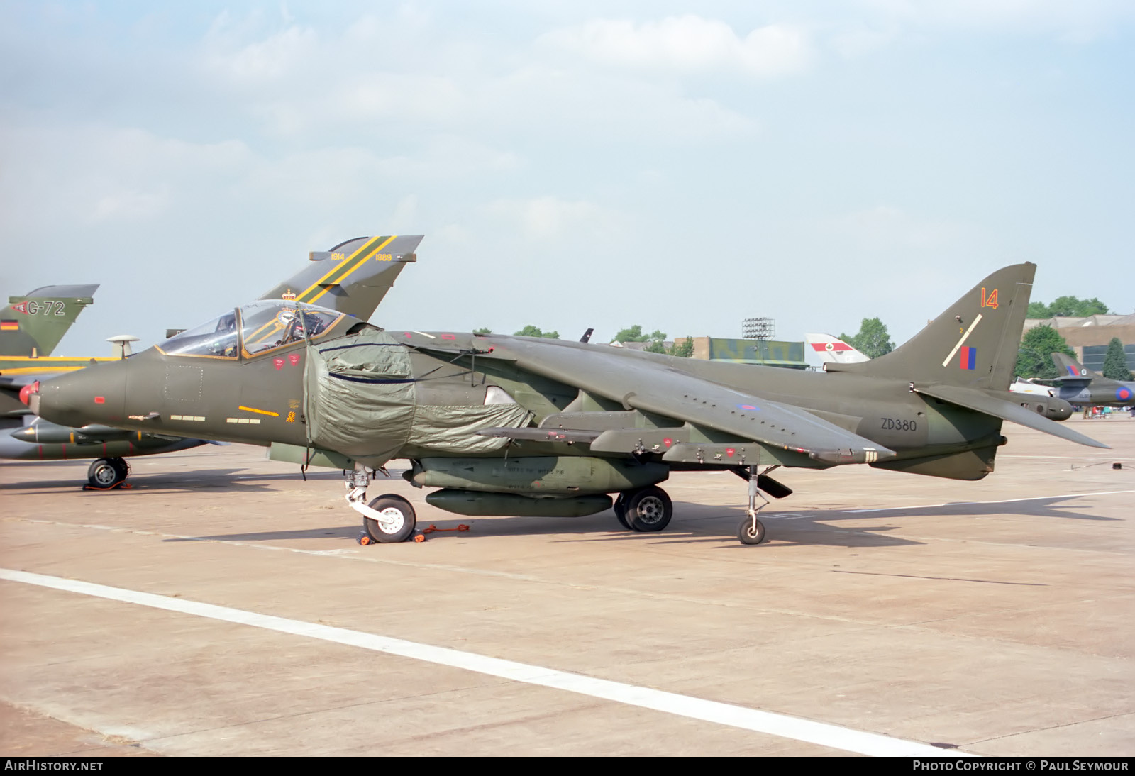 Aircraft Photo of ZD380 | British Aerospace Harrier GR5 | UK - Air Force | AirHistory.net #856582