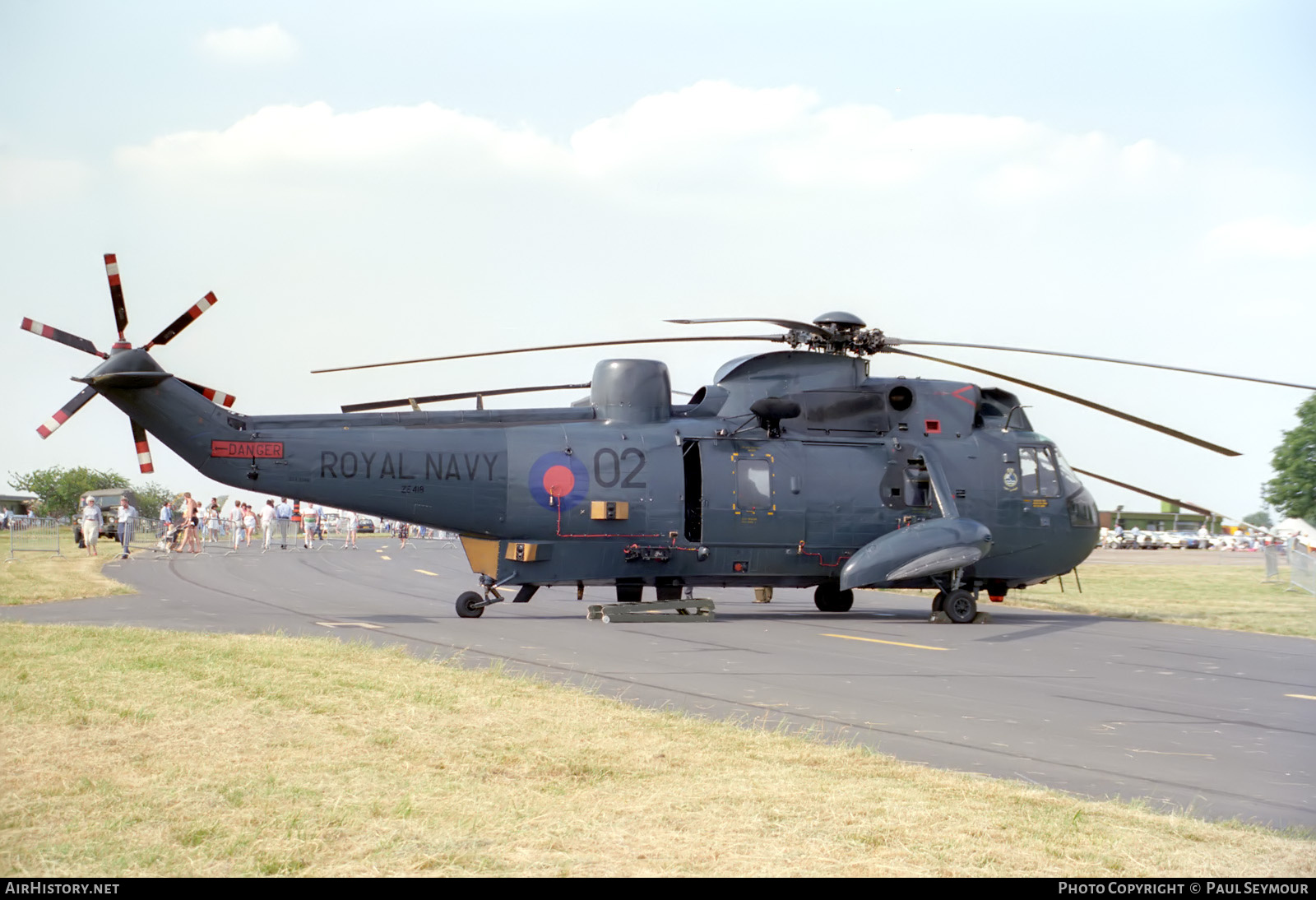 Aircraft Photo of ZE418 | Westland WS-61 Sea King HAS5 | UK - Navy | AirHistory.net #856658