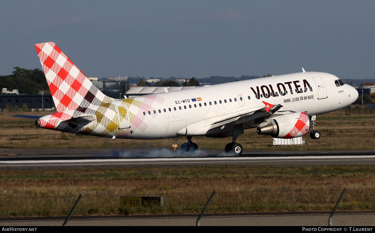 Aircraft Photo of EC-MTD | Airbus A319-111 | Volotea | AirHistory.net #856817