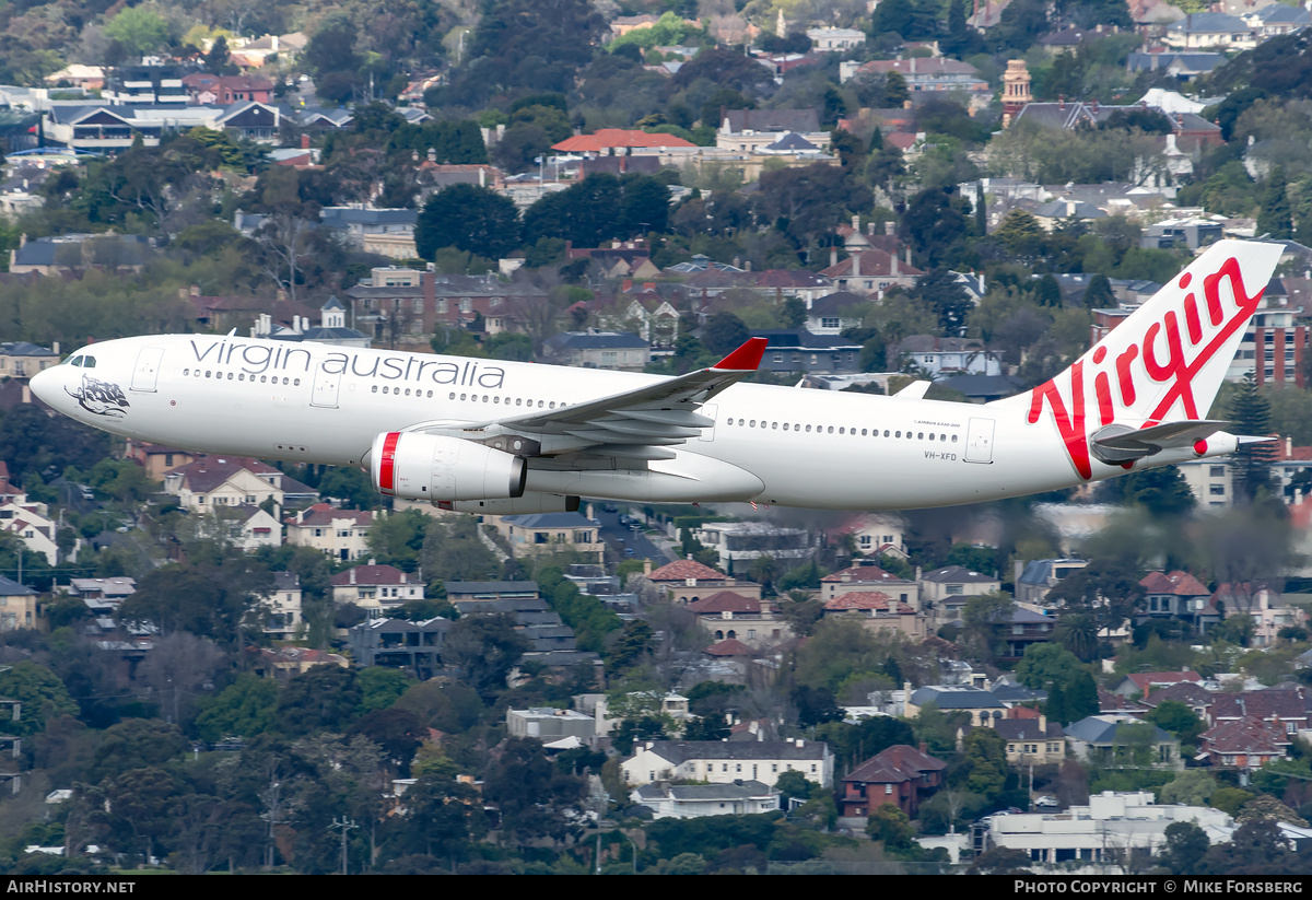 Aircraft Photo of VH-XFD | Airbus A330-243 | Virgin Australia Airlines | AirHistory.net #856822