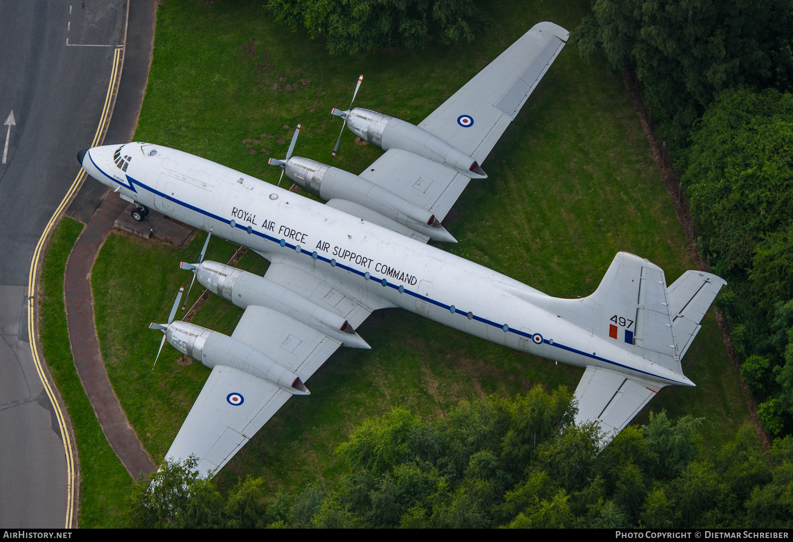 Aircraft Photo of XM497 | Bristol 175 Britannia 312F | UK - Air Force | AirHistory.net #856857