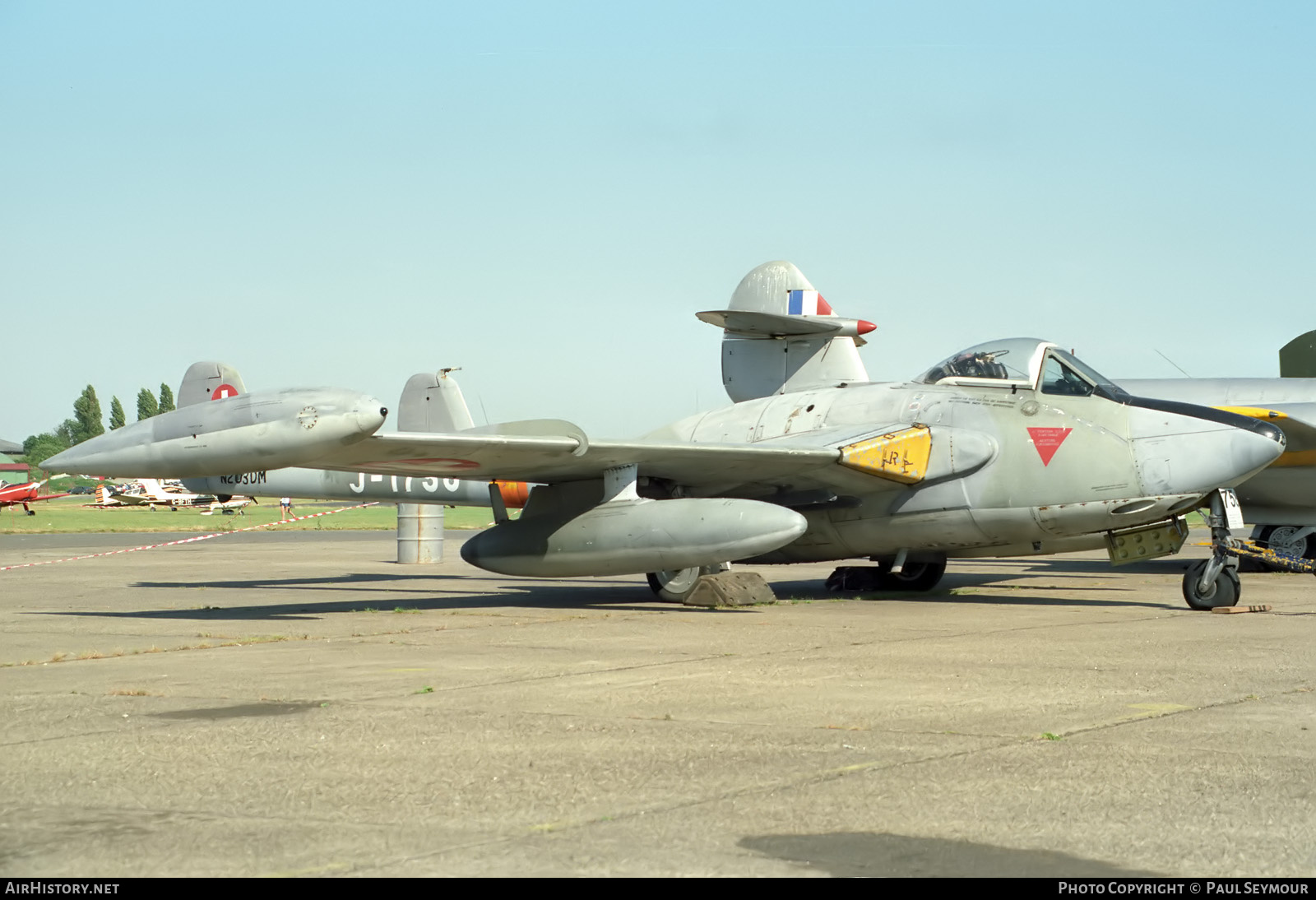 Aircraft Photo of N203DM / J-1758 | De Havilland D.H. 112 Venom FB54 | Switzerland - Air Force | AirHistory.net #856952