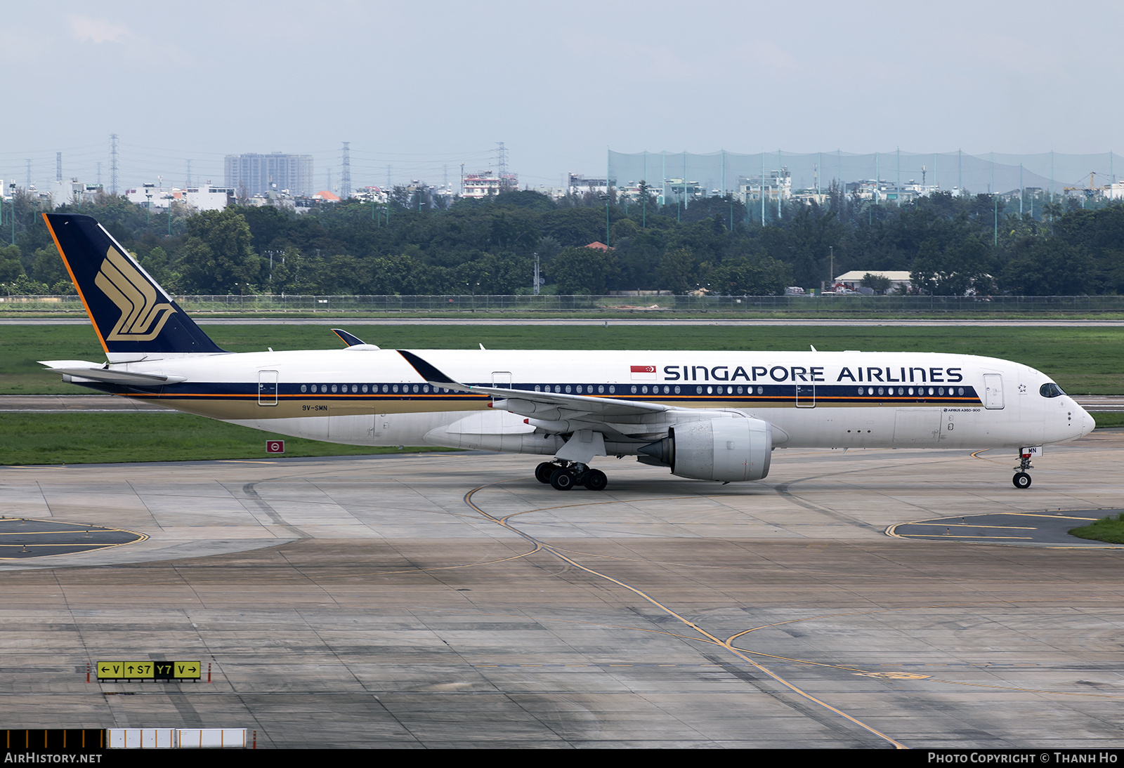 Aircraft Photo of 9M-SMN | Airbus A350-941 | Singapore Airlines | AirHistory.net #857105