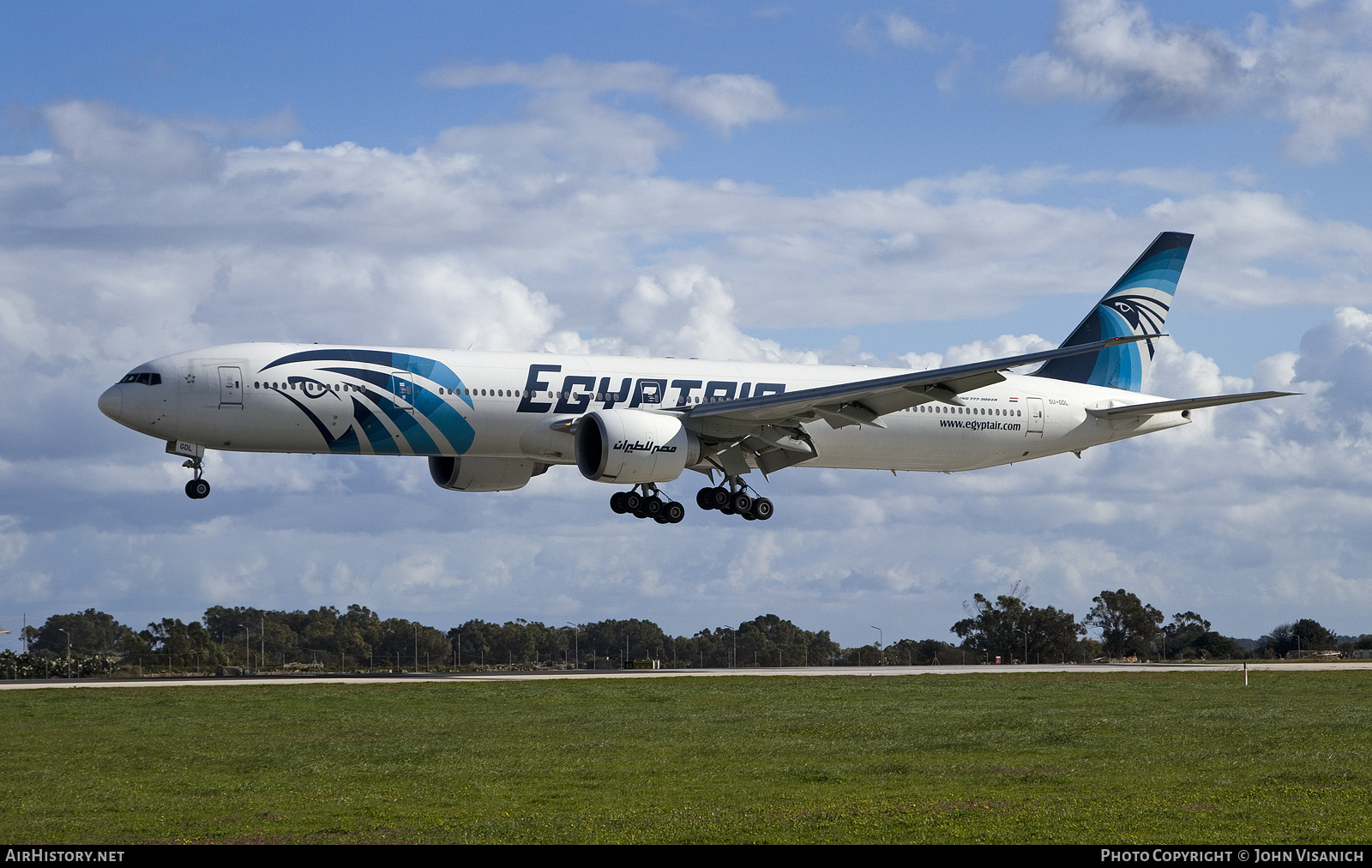 Aircraft Photo of SU-GDL | Boeing 777-36N/ER | EgyptAir | AirHistory.net #857120