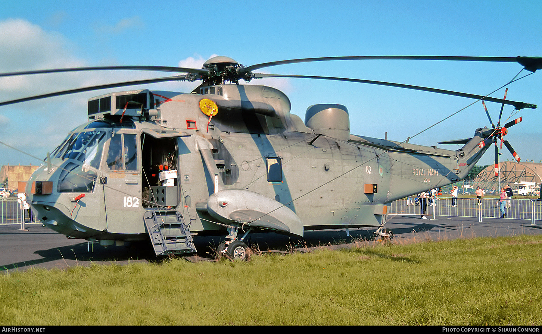 Aircraft Photo of ZE418 | Westland WS-61 Sea King ASaC7 | UK - Navy | AirHistory.net #857193