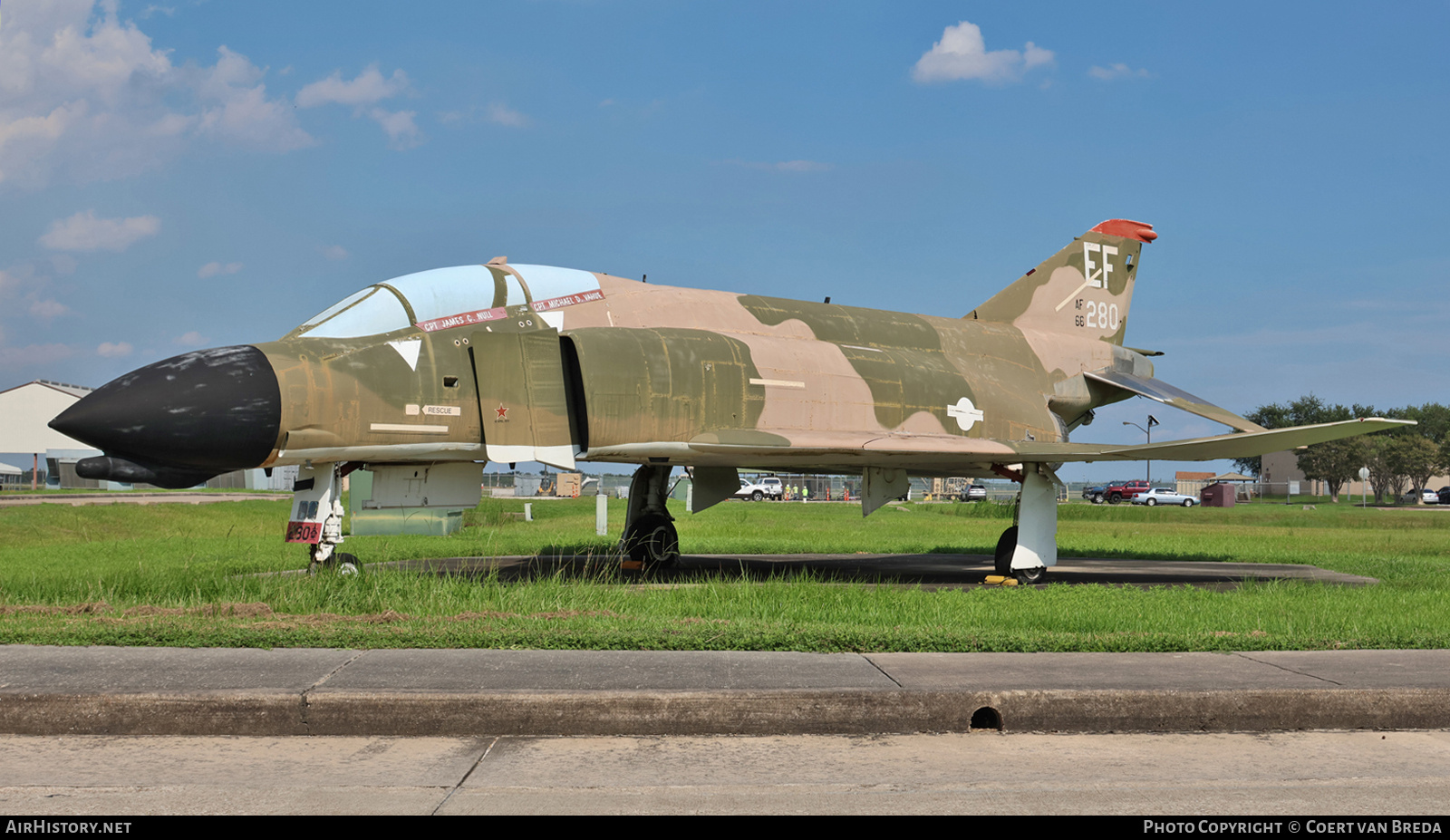 Aircraft Photo of 66-0280 / AF66-280 | McDonnell Douglas F-4D Phantom II | USA - Air Force | AirHistory.net #857226
