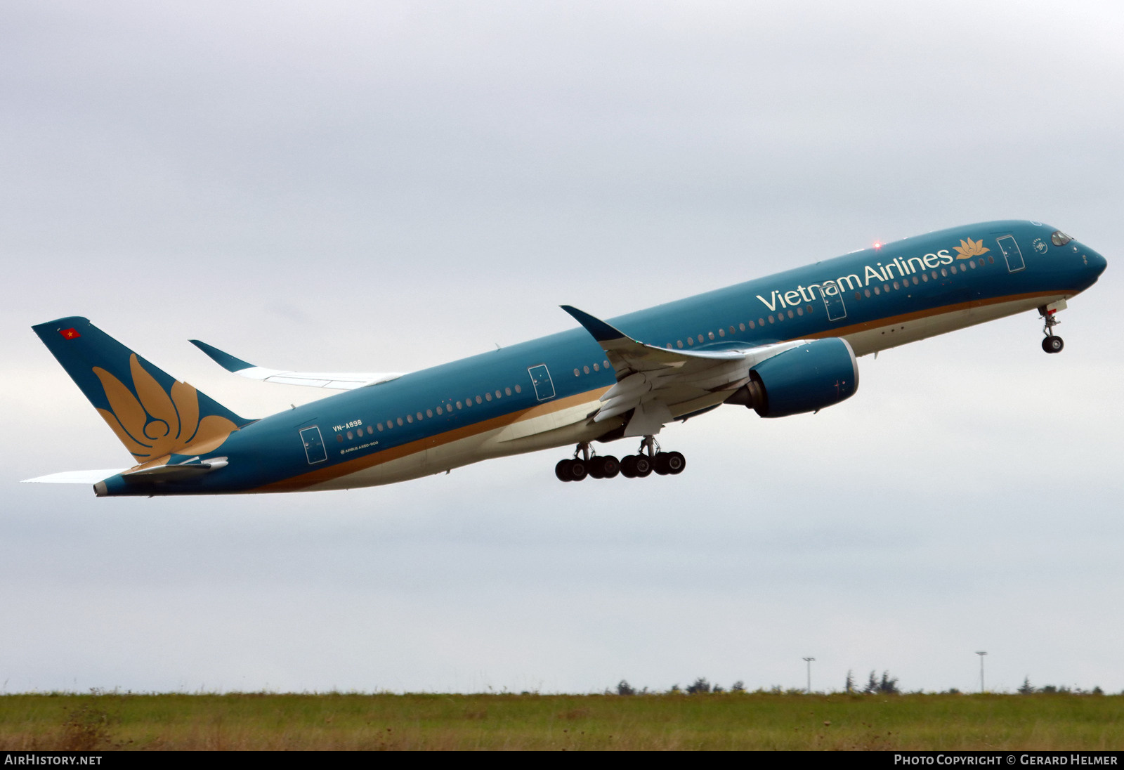 Aircraft Photo of VN-A898 | Airbus A350-941 | Vietnam Airlines | AirHistory.net #857245