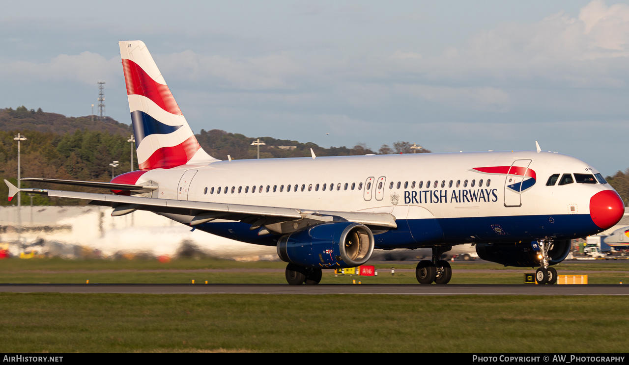 Aircraft Photo of G-EUUR | Airbus A320-232 | British Airways | AirHistory.net #857324