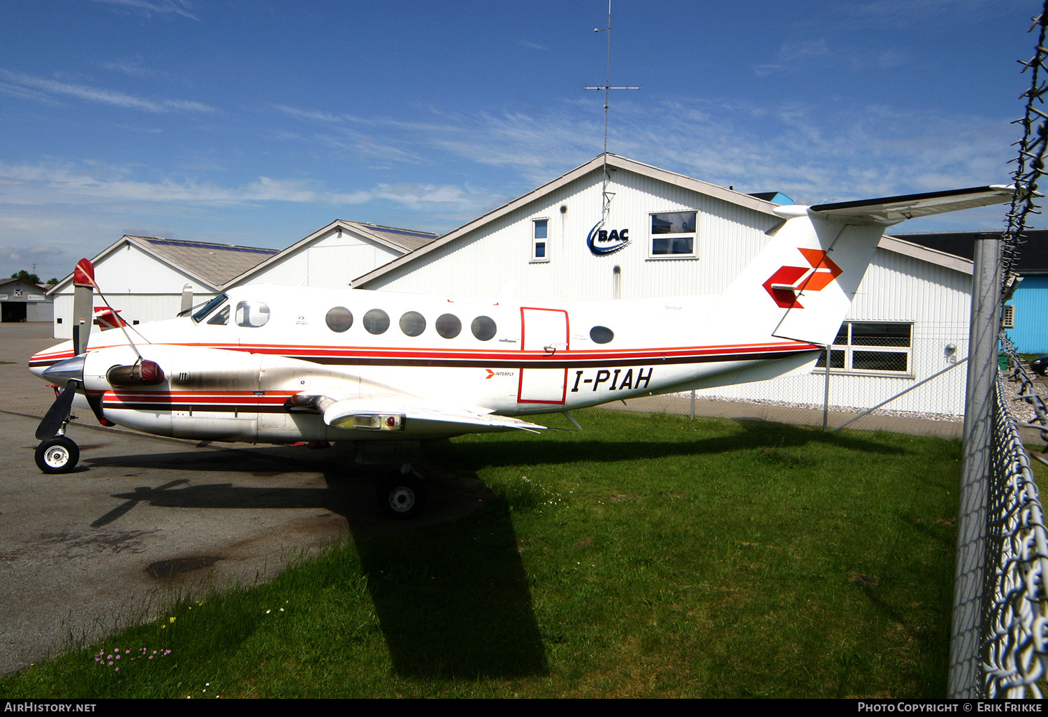 Aircraft Photo of I-PIAH | Beech 200 Super King Air | Air Vallée | AirHistory.net #857384