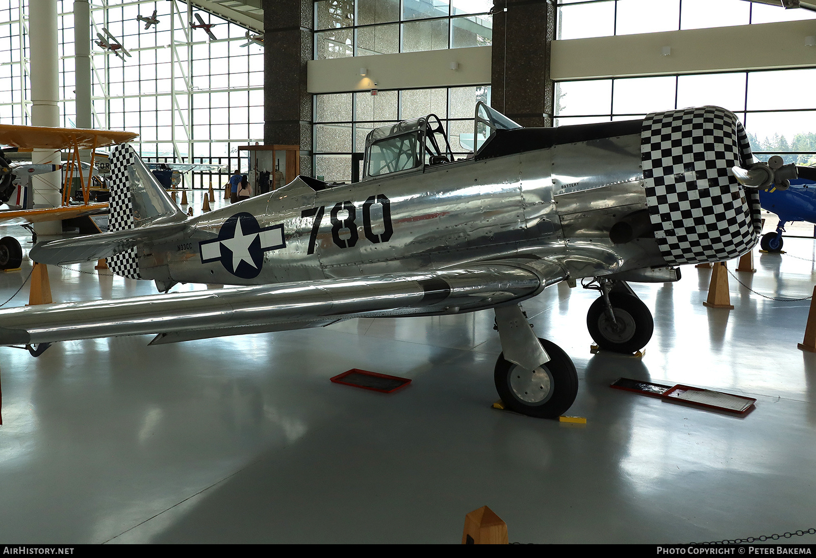 Aircraft Photo of 42-43973 / N33CC | North American SNJ-4 Texan | USA - Air Force | AirHistory.net #857391