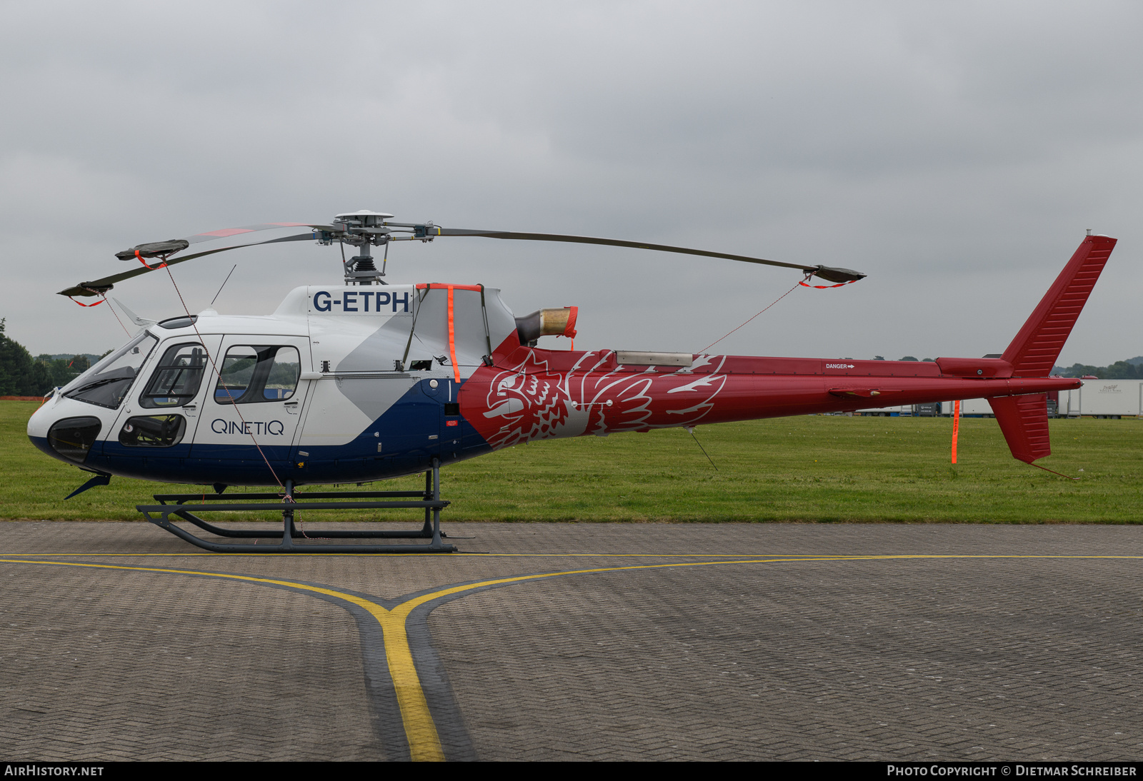 Aircraft Photo of G-ETPH | Airbus Helicopters H-125 | QinetiQ | AirHistory.net #857394