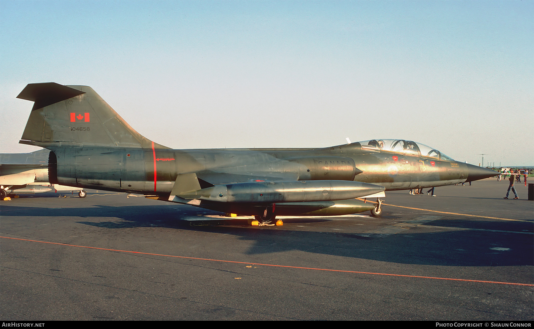 Aircraft Photo of 104658 | Lockheed CF-104D Starfighter Mk.2 | Canada - Air Force | AirHistory.net #857557