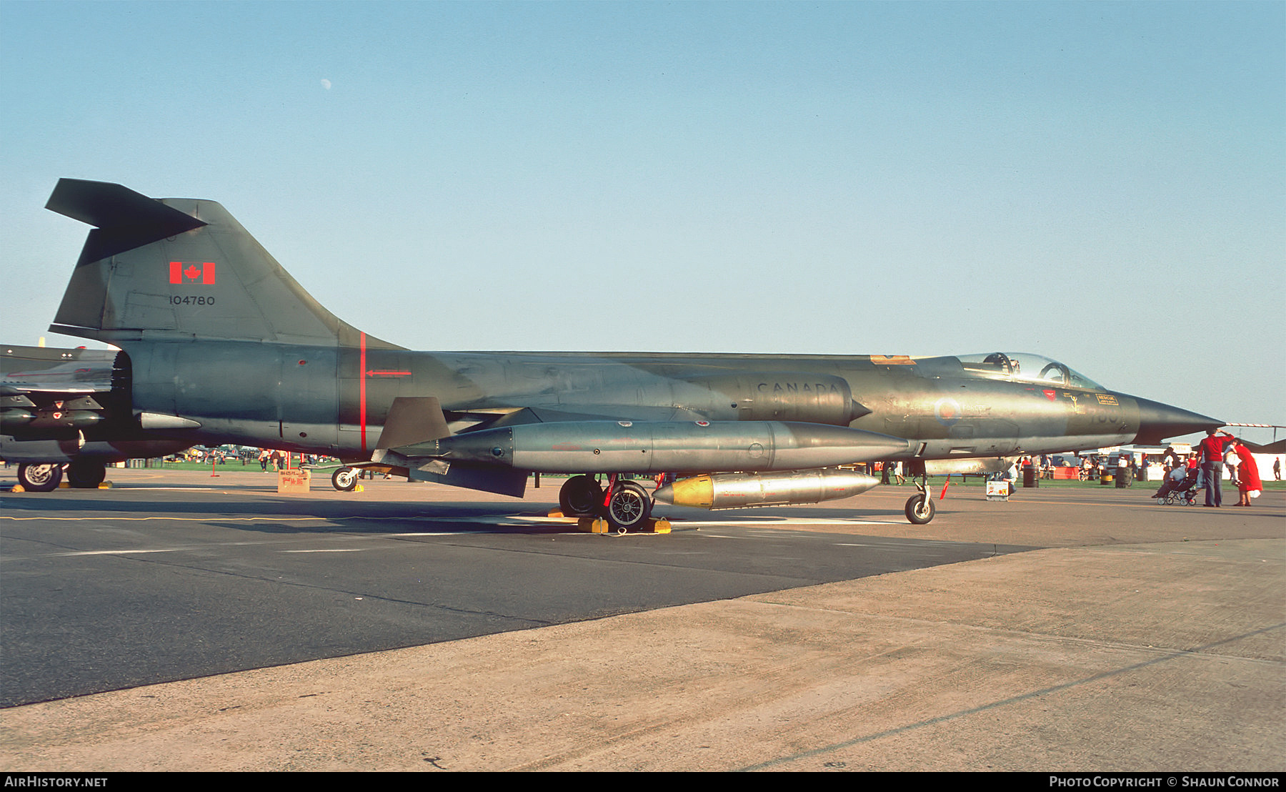 Aircraft Photo of 104780 | Canadair CF-104 Starfighter | Canada - Air Force | AirHistory.net #857559