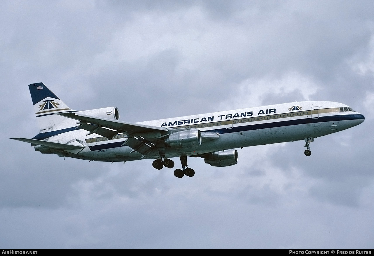 Aircraft Photo of N192AT | Lockheed L-1011-385-1 TriStar 1 | American Trans Air - ATA | AirHistory.net #857562