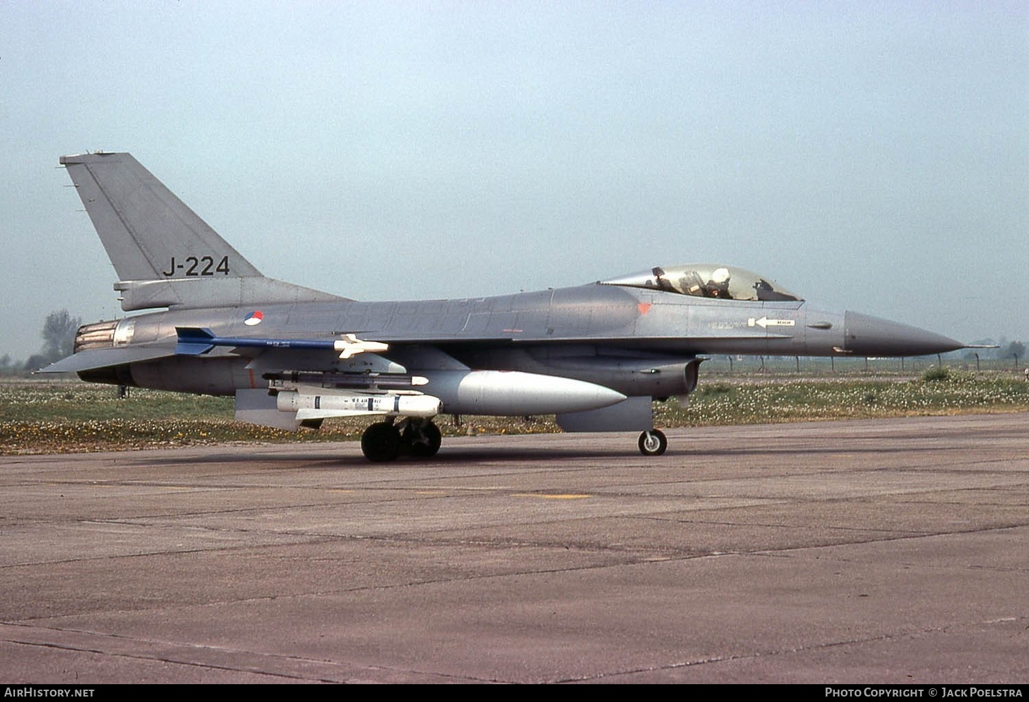 Aircraft Photo of J-224 | General Dynamics F-16A Fighting Falcon | Netherlands - Air Force | AirHistory.net #857594