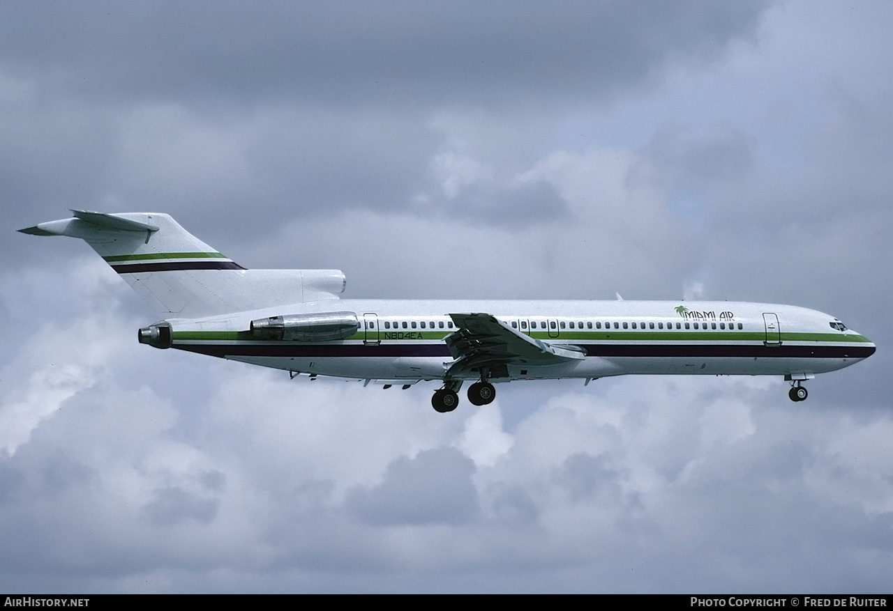 Aircraft Photo of N804EA | Boeing 727-225 | Miami Air International | AirHistory.net #857600
