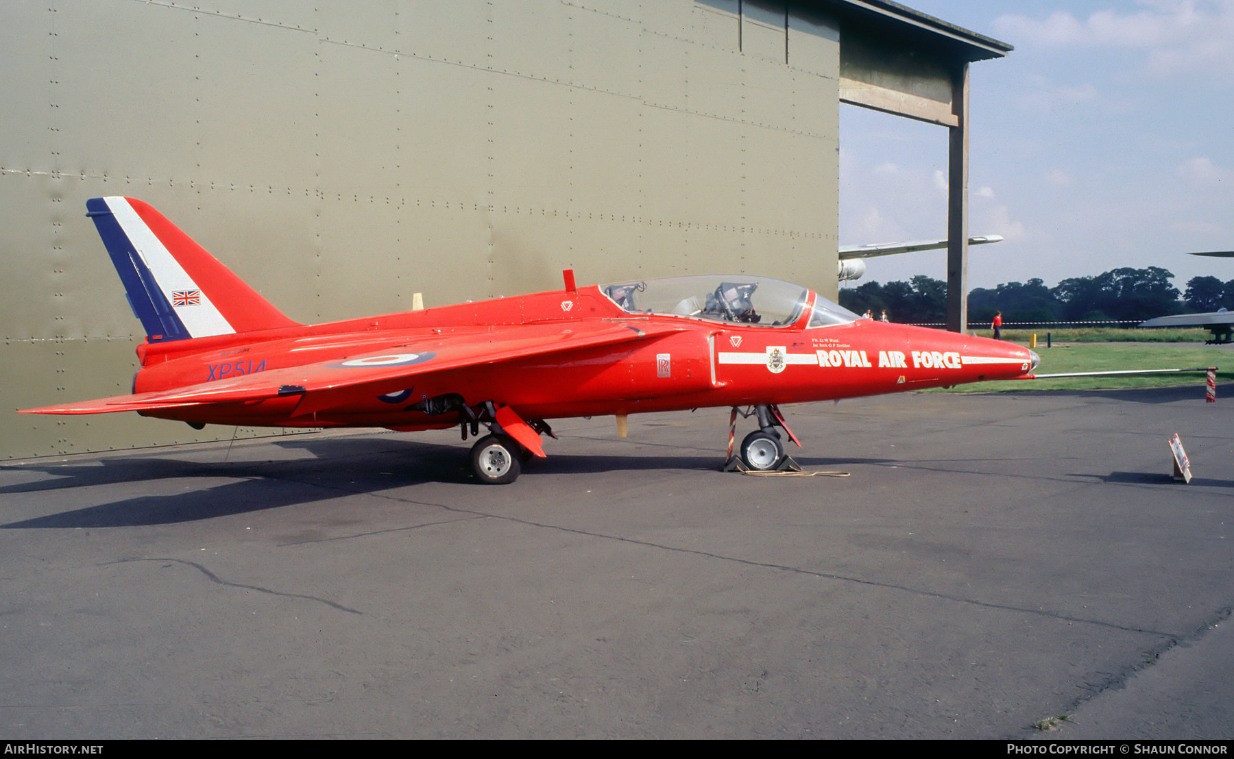 Aircraft Photo of XP514 / 8635M | Folland Fo.144 Gnat T.1 | UK - Air Force | AirHistory.net #857607
