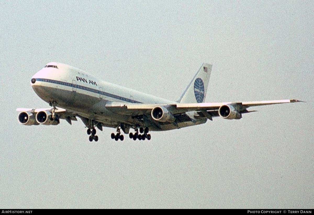 Aircraft Photo of N741PA | Boeing 747-121 | Pan American World Airways - Pan Am | AirHistory.net #857633