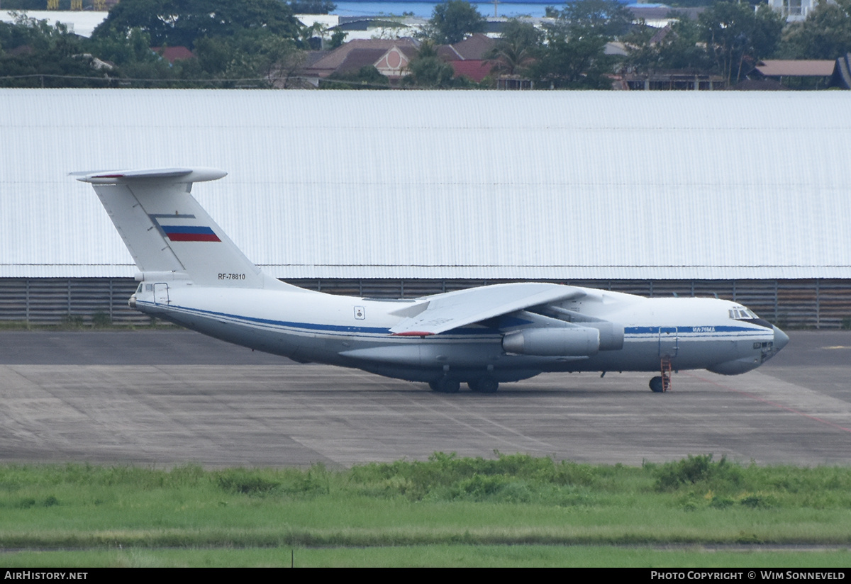 Aircraft Photo of RF-78810 | Ilyushin Il-76MD | Russia - Air Force | AirHistory.net #857680