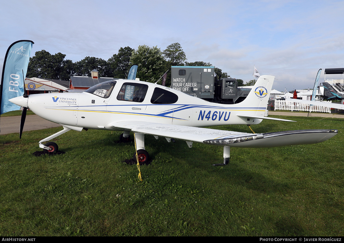 Aircraft Photo of N46VU | Cirrus SR-20 G6 | AirHistory.net #857714