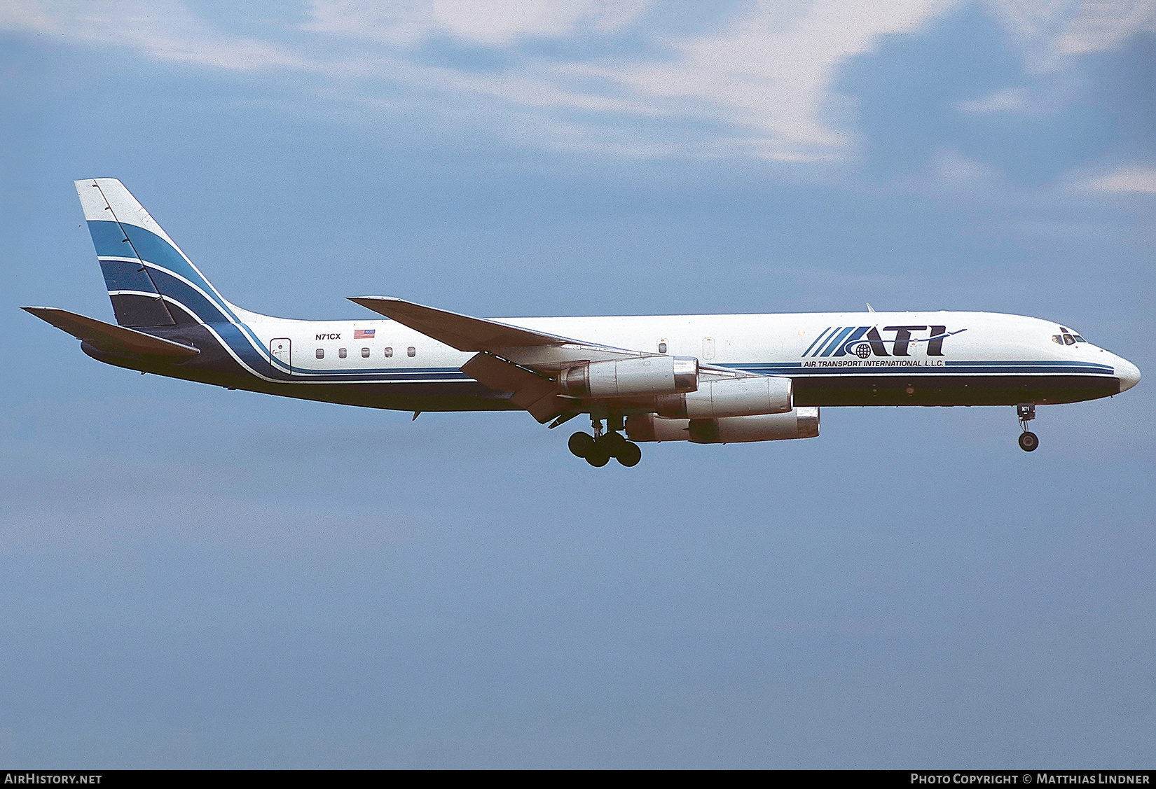 Aircraft Photo of N71CX | McDonnell Douglas DC-8-62CF | ATI - Air Transport International | AirHistory.net #857744