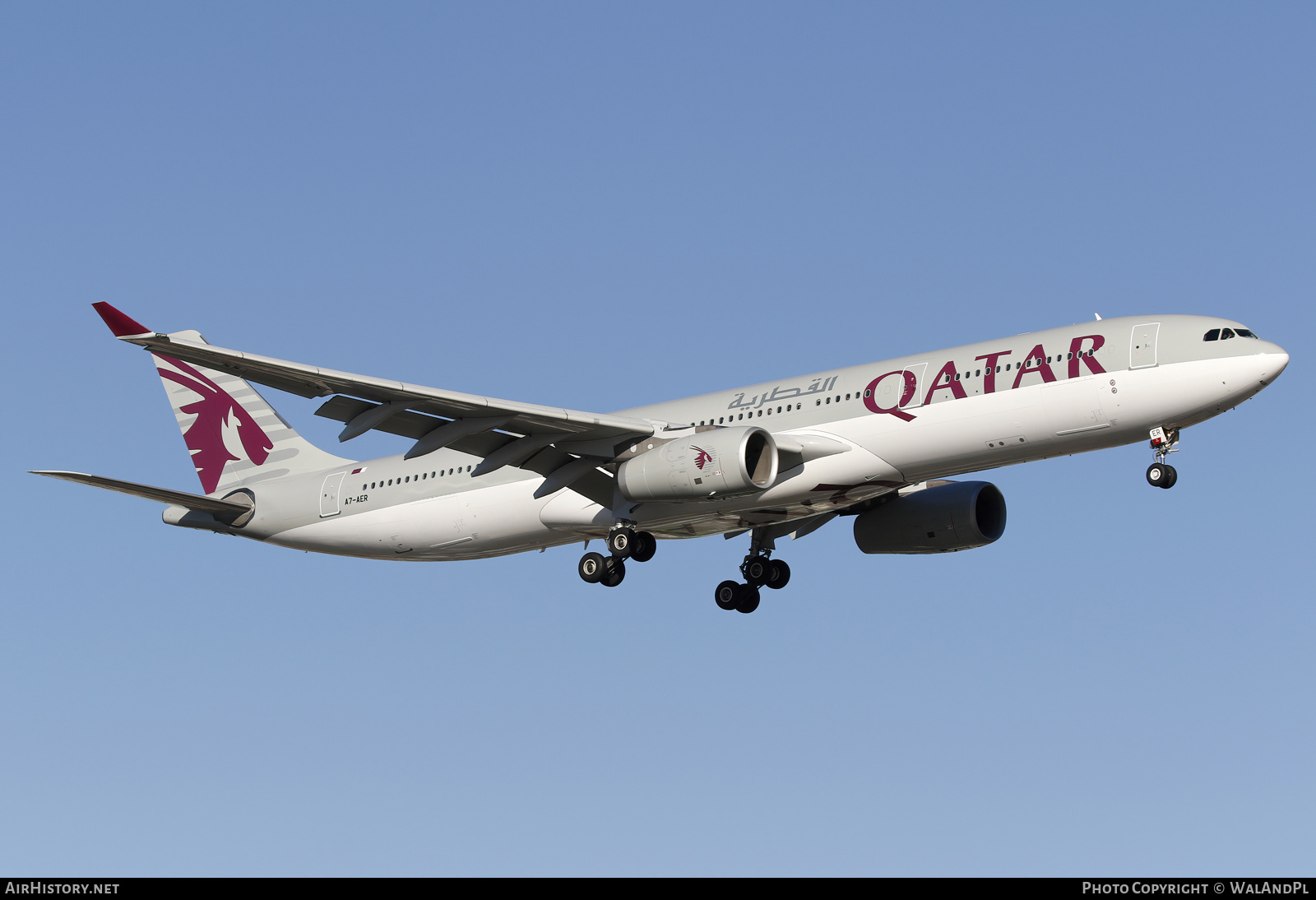 Aircraft Photo of A7-AER | Airbus A330-343 | Qatar Airways | AirHistory.net #857770