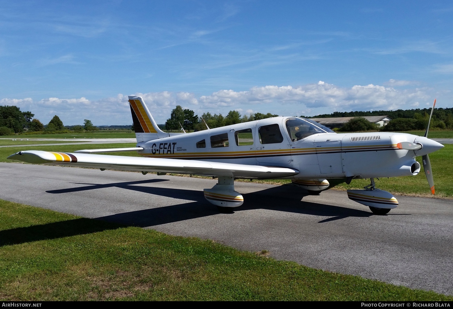 Aircraft Photo of G-FFAT | Piper PA-32-301T Turbo Saratoga | AirHistory.net #857855