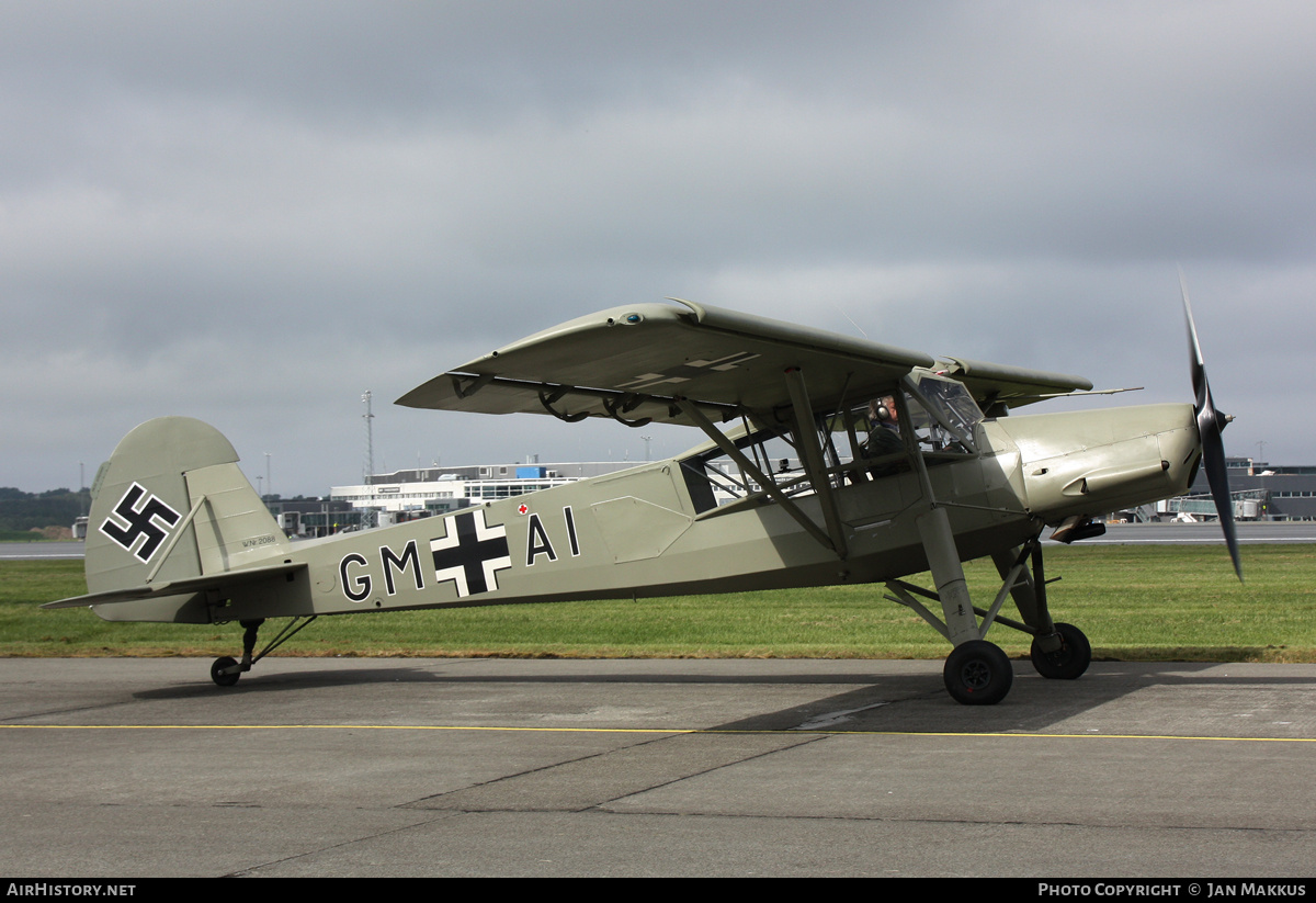 Aircraft Photo of G-STCH | Fieseler Fi 156A-1 Storch | Germany - Air Force | AirHistory.net #857909