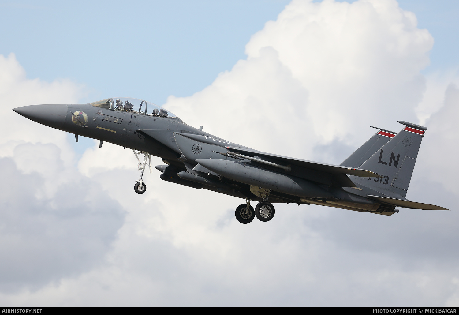 Aircraft Photo of 91-0313 / AF91-313 | McDonnell Douglas F-15E Strike Eagle | USA - Air Force | AirHistory.net #858027
