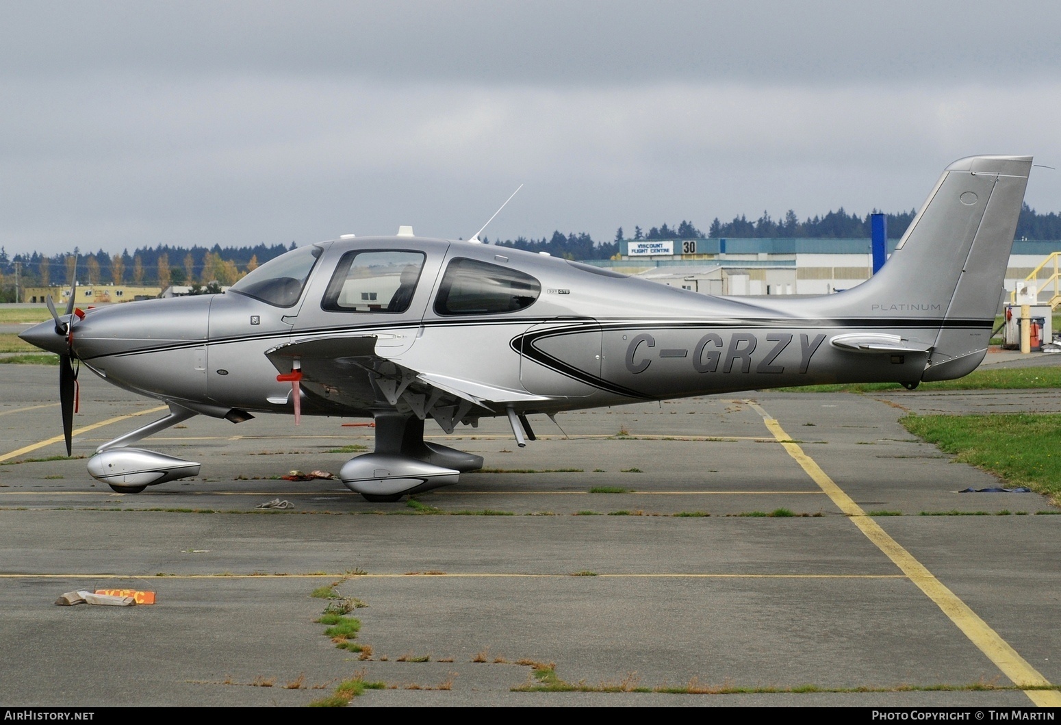 Aircraft Photo of C-GRZY | Cirrus SR-22T G6-GTS Platinum | AirHistory.net #858040