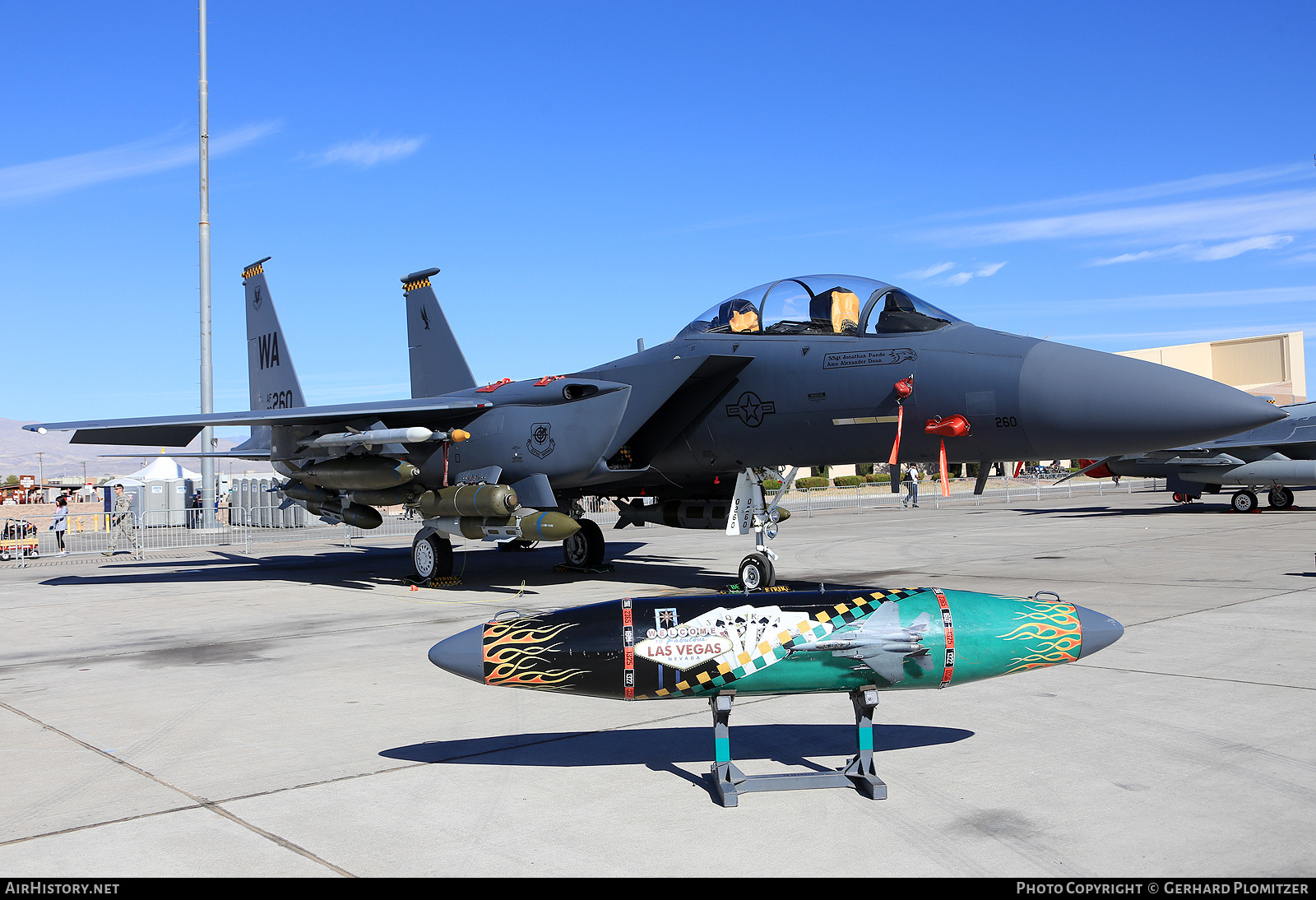 Aircraft Photo of 90-0260 / AF90-260 | Boeing F-15E Strike Eagle | USA - Air Force | AirHistory.net #858128