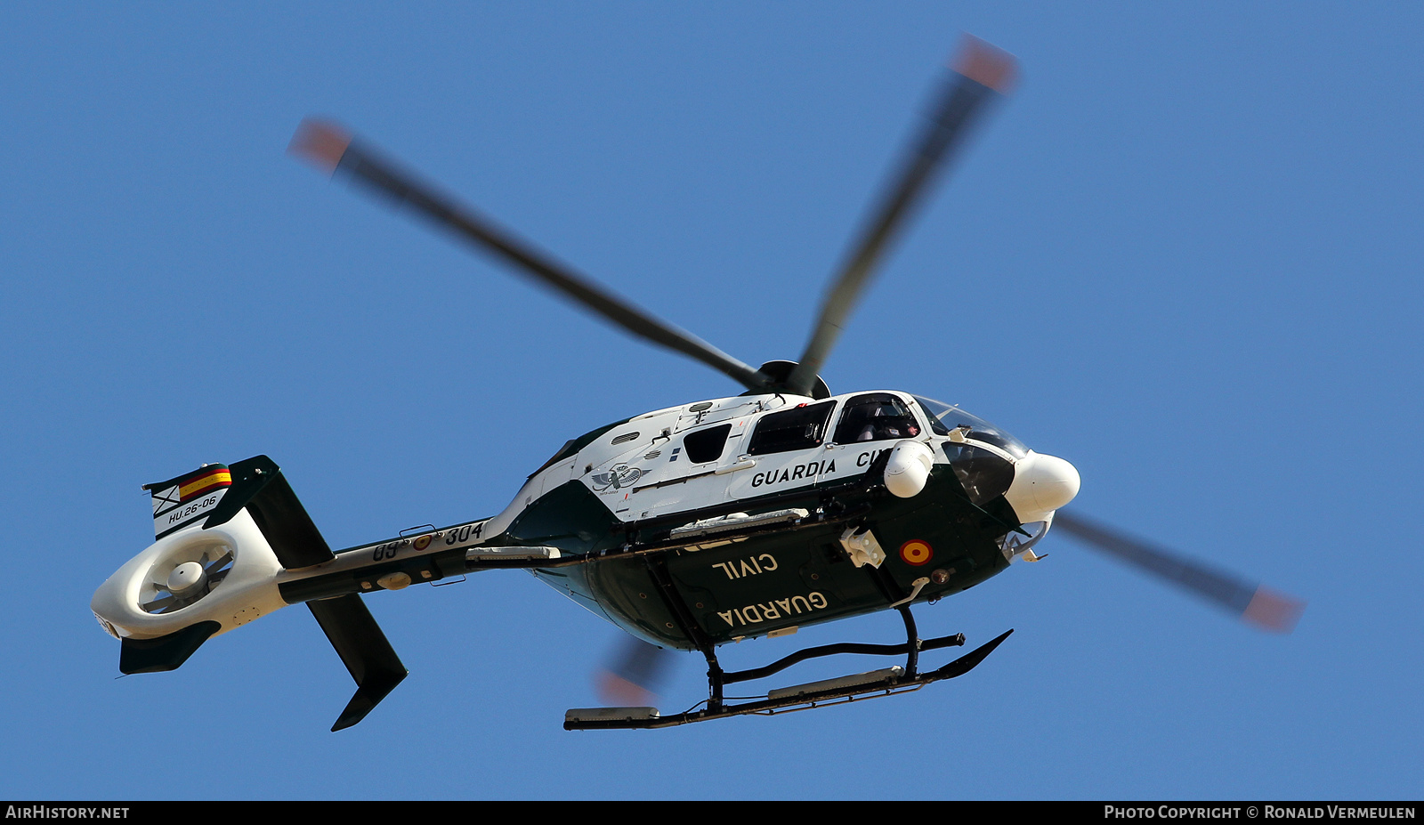 Aircraft Photo of HU.26-06 | Eurocopter EC-135P-2 | Spain - Guardia Civil | AirHistory.net #858136