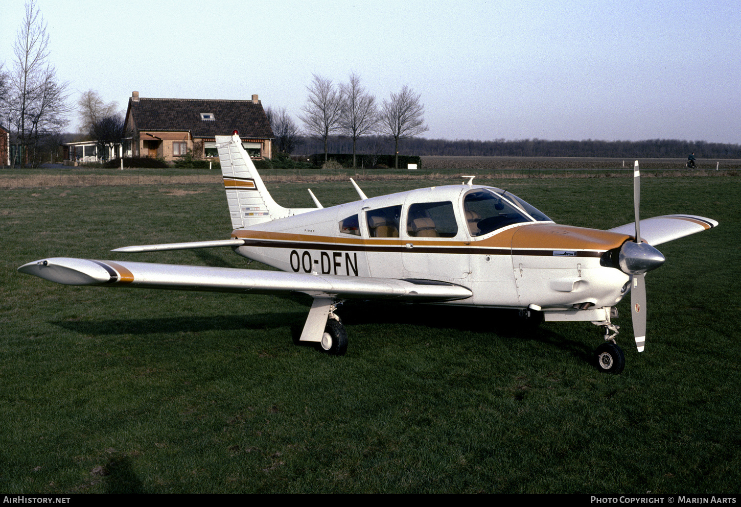 Aircraft Photo of OO-DFN | Piper PA-28R-200 Cherokee Arrow II | AirHistory.net #858190