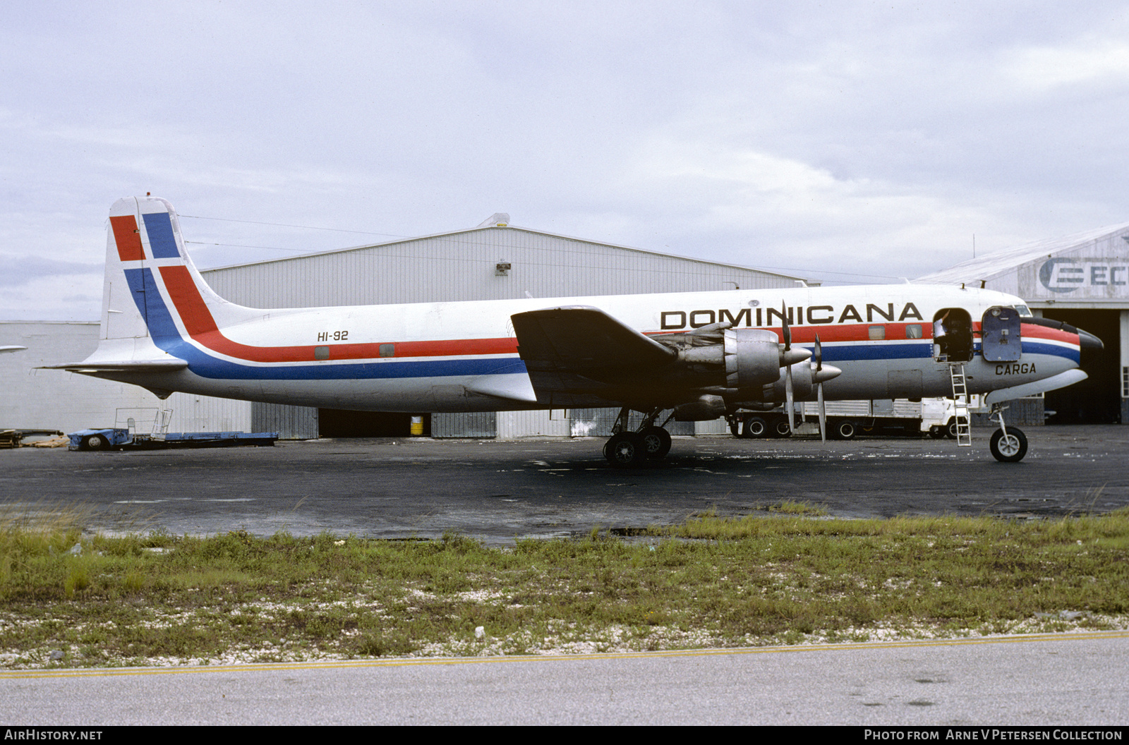 Aircraft Photo of HI-92 | Douglas DC-6B(F) | Dominicana | AirHistory.net #858267